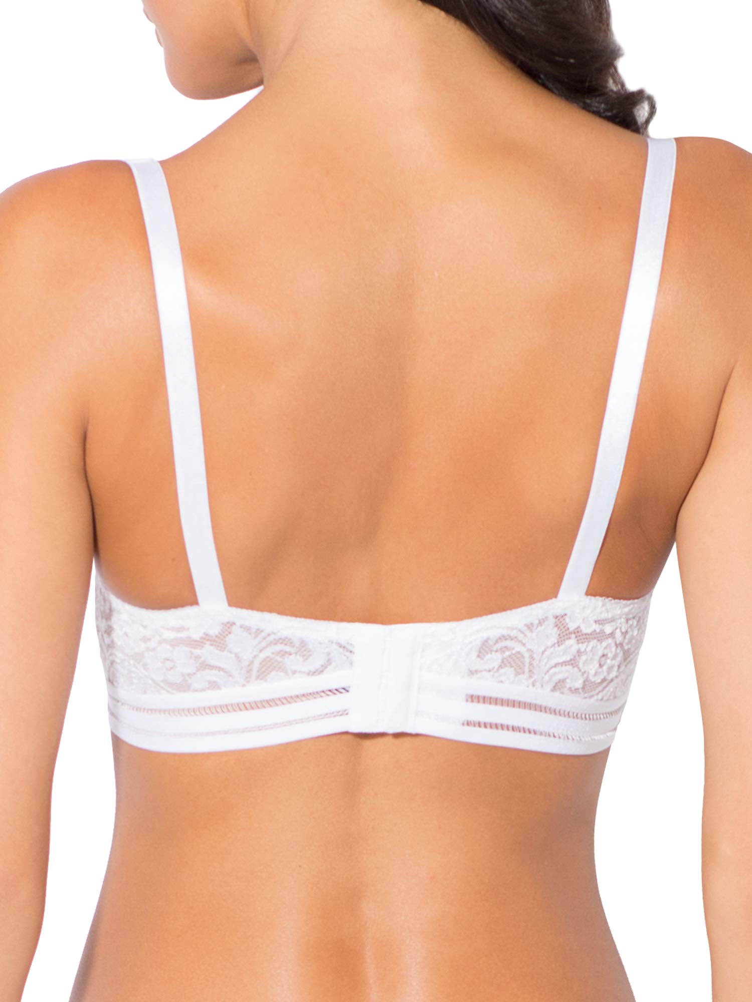 Smart & Sexy Women's Signature Lace Unlined Balconette Bra - Comfortable Everyday Wear for Work & Date Nights