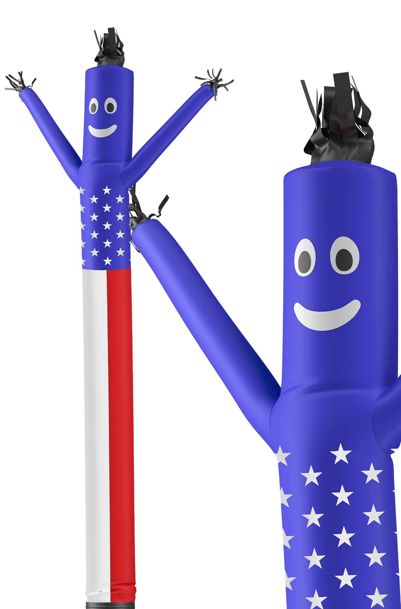 LookOurWay Air Dancers Inflatable Tube Man - 10ft Tall Wacky Waving Advertising Decoration for Car Dealerships, Grand Openings & Events (Blower Not Included)
