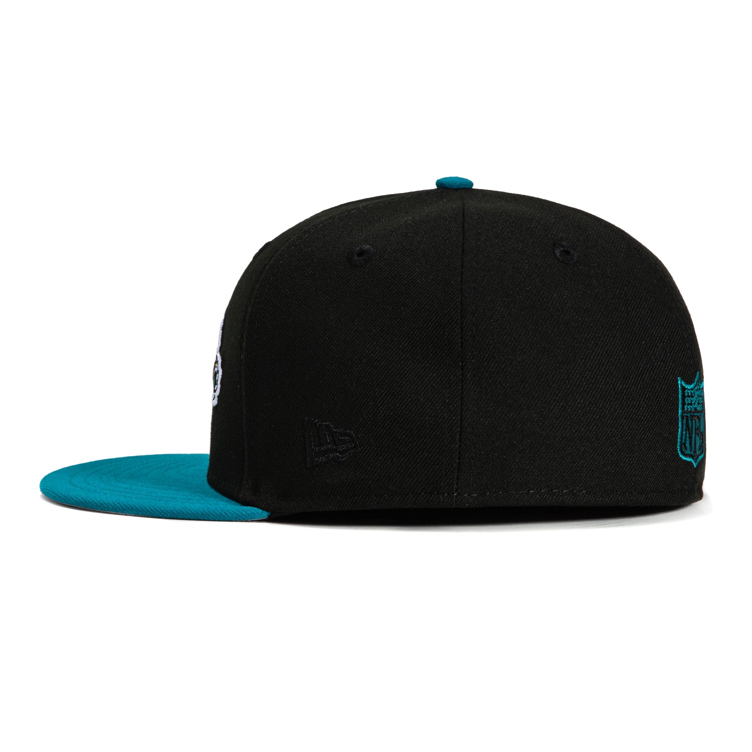 New Era 59Fifty Jacksonville Jaguars Alternate Snapback Hat - Black & Teal NFL Team Logo Cap for Men & Women - Perfect for Football Games, Tailgating & Fan Gear Collection
