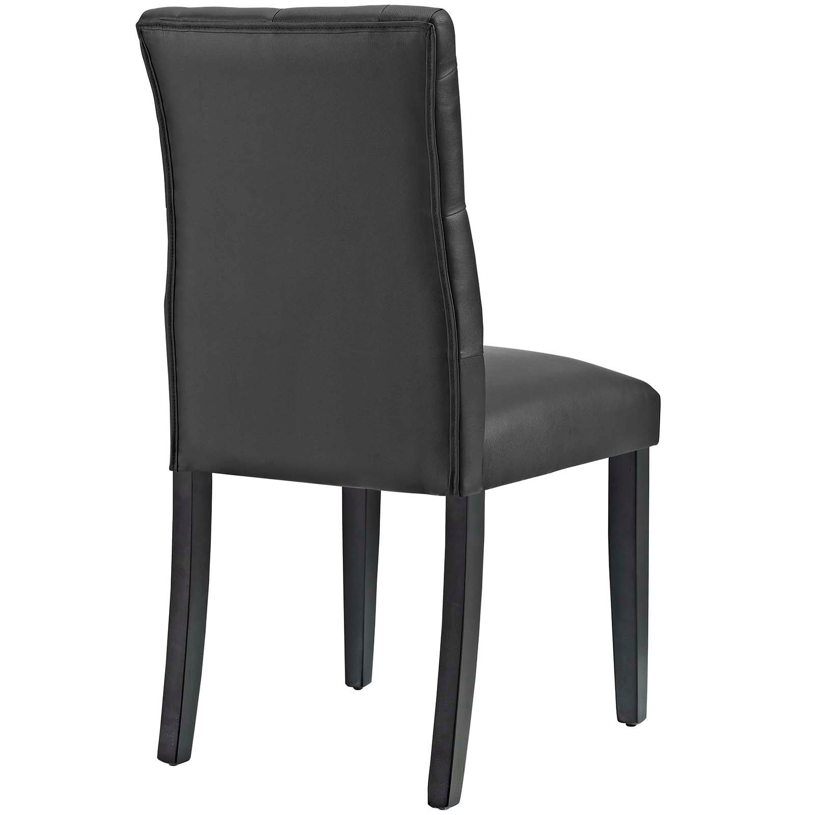 Duchess Dining Chairs Set of 2 - Modern Vinyl Upholstered Side Chairs for Kitchen, Dining Room & Office - Comfortable & Stylish Seating Solution