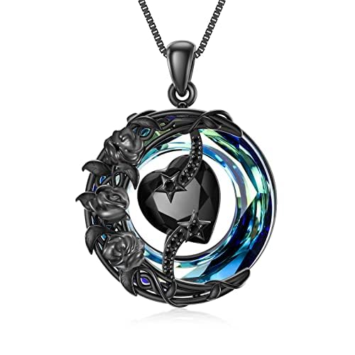 C-Moon Starl-Black Crystal-Black Rose