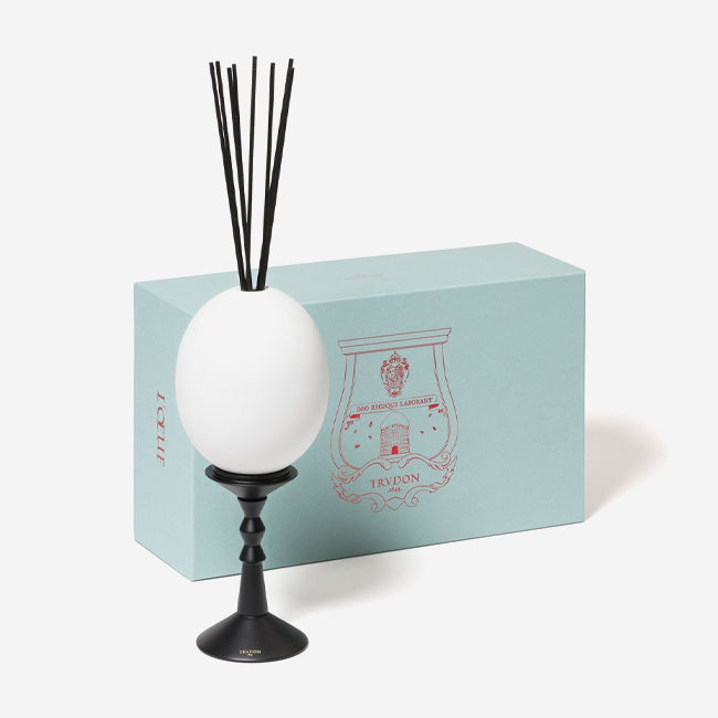 Cire Trudon Abd El Kader Egg Diffuser - Luxury Home Fragrance for Living Room, Bedroom & Office | Premium Scented Home Decor Gift