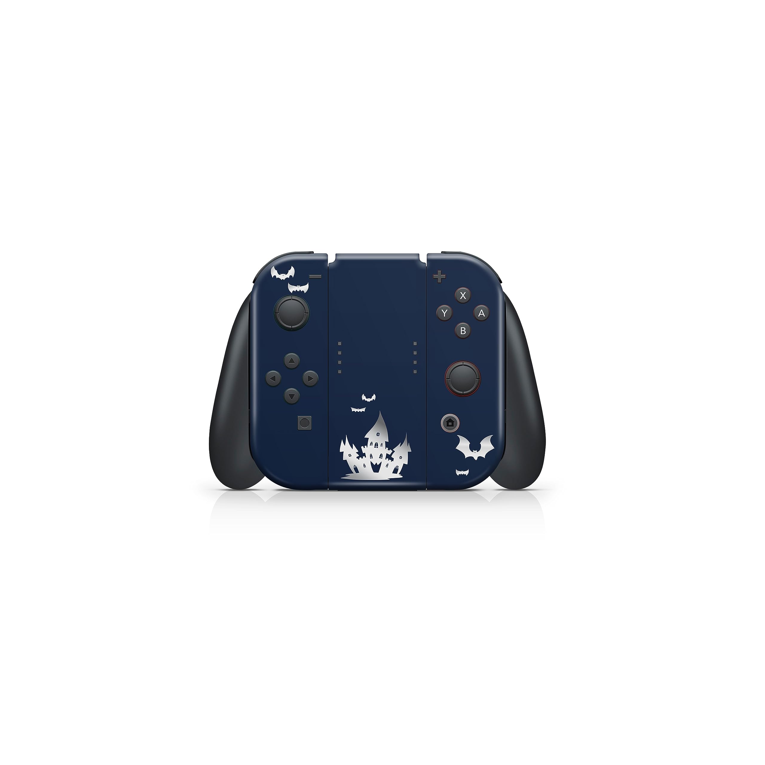 Spooky Kawaii Halloween Nintendo Switch Skin Wrap - Premium 3M Vinyl Full Body Decal for Nintendo Switch & OLED (Dark Night Design) - Perfect for Halloween Gaming Parties & Horror Game Nights
