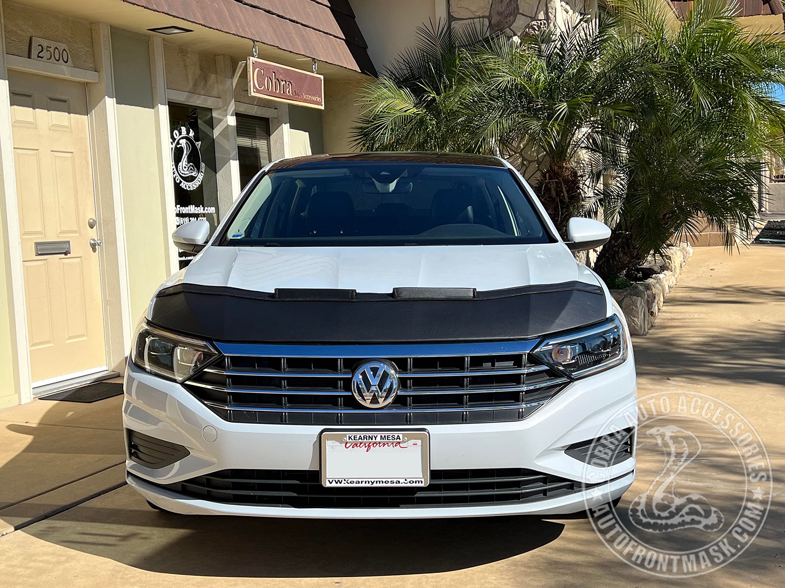 Volkswagen Jetta MK7 (2019-2022) Car Hood Bra Cover - Protective Bonnet Mask for Jetta MK7 2019 2020 2021 2022 Models | UV Protection & Paint Shield for Road Trips & Daily Driving