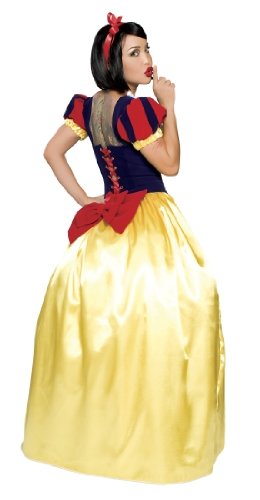 Deluxe Snow White Roma Costume for Women - Small/Medium (Dress Size 2-6) - Perfect for Halloween, Cosplay, and Themed Parties