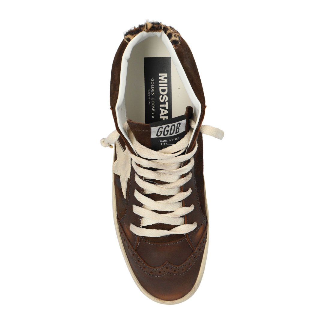 Brown Horse Mid Star Shoes - Comfortable & Stylish Equestrian Footwear for Riding, Training & Casual Wear