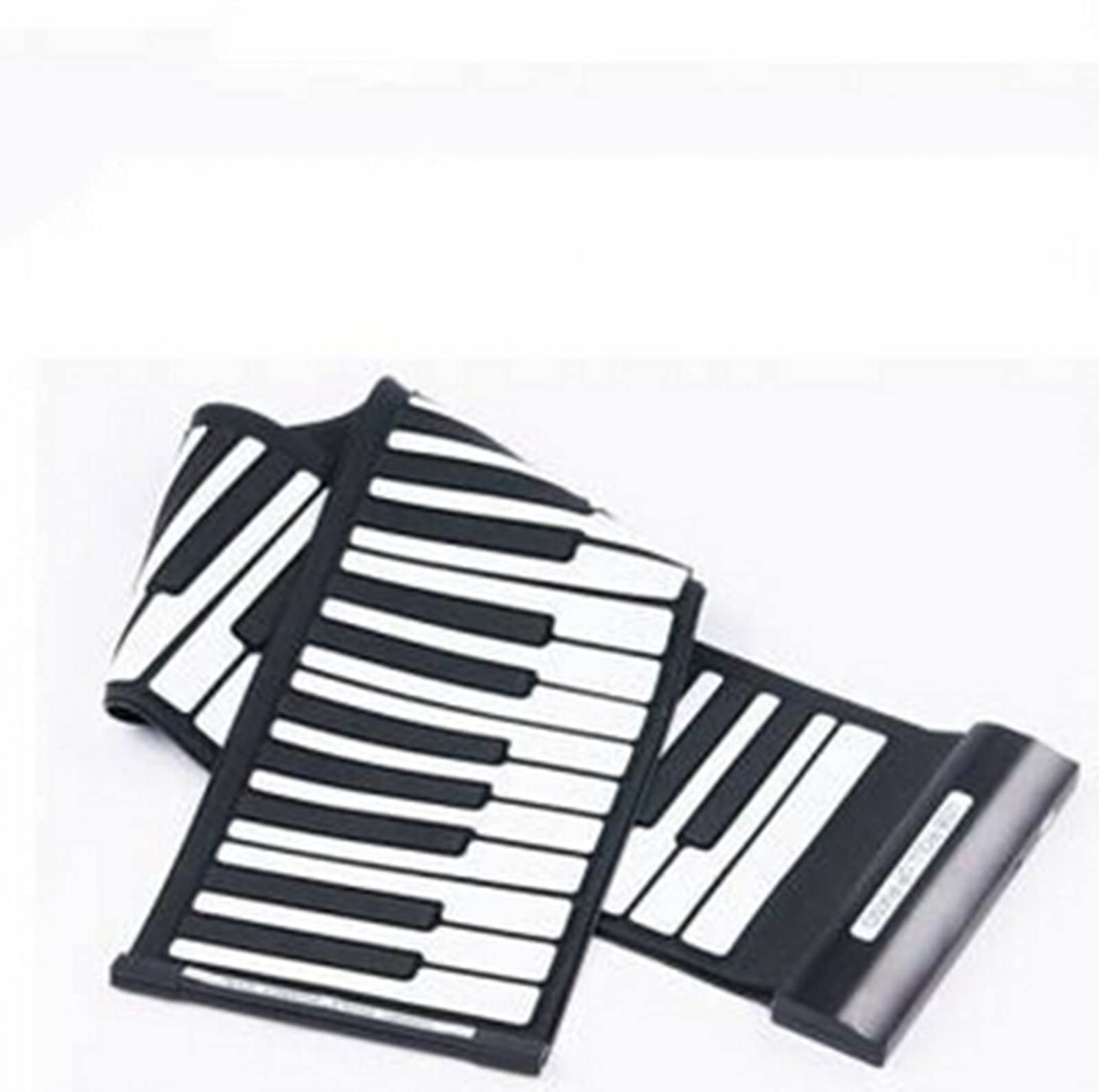 TSTS 61 Key Foldable USB MIDI Electronic Roll Up Piano - Portable Keyboard for Home, Travel & Music Practice