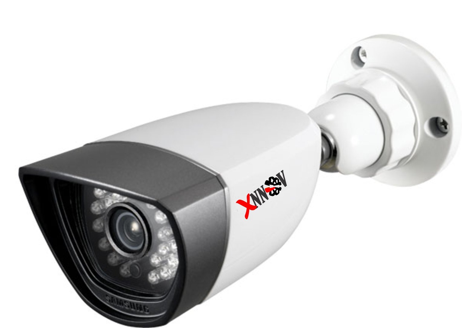 Samsung SDC-7340BC Outdoor Weatherproof Security Camera with Night Vision - 60ft Cable Included - Ideal for Home Surveillance, Business Security & Property Monitoring