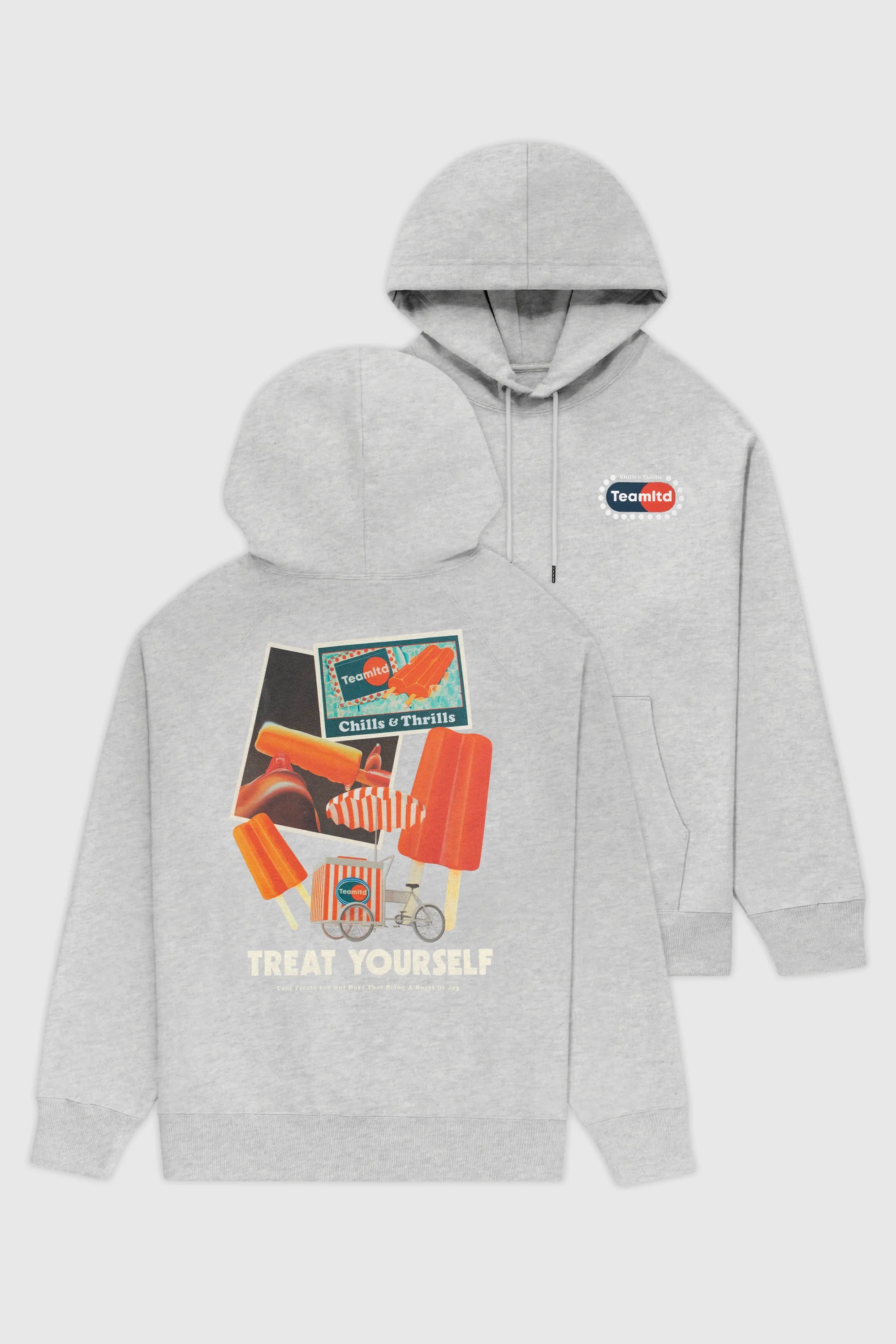 Cozy Treat Yourself Hoodie for Women & Men - Soft Fleece Pullover Sweatshirt for Casual Wear, Lounge & Relaxation