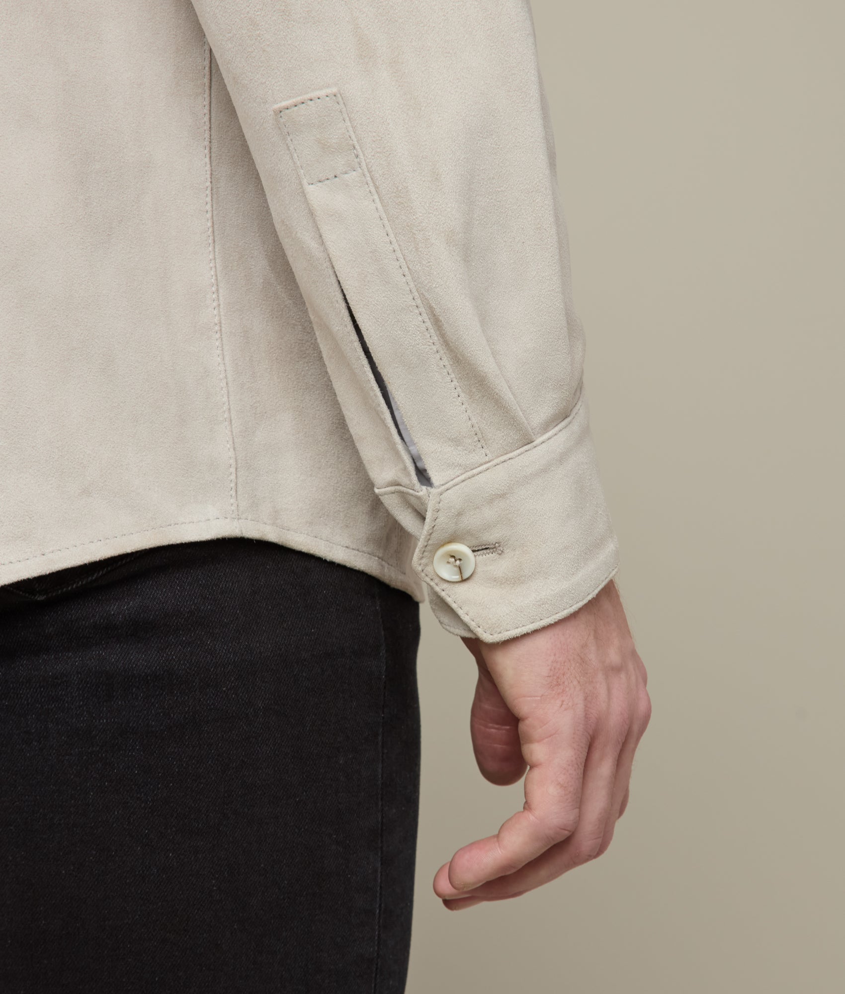 Stylish Grey Suede Overshirt for Men & Women | Comfortable & Trendy Layering Piece for Fall & Winter | Perfect for Casual Outings, Office Wear & Date Nights