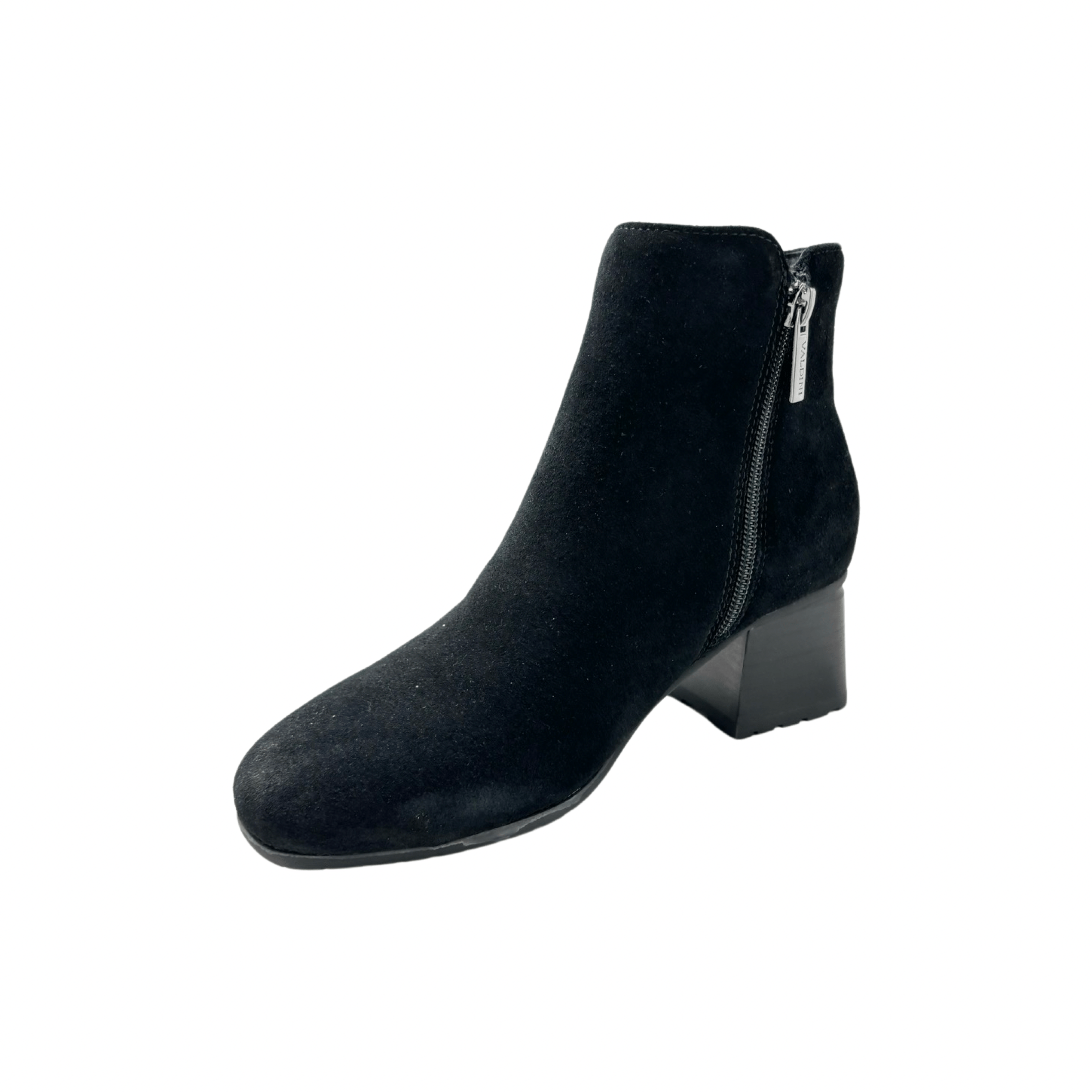 Gigi Black Suede Waterproof Boots - Stylish & Comfortable Winter Ankle Boots for Women | Perfect for Rainy Days, Snow & Outdoor Activities