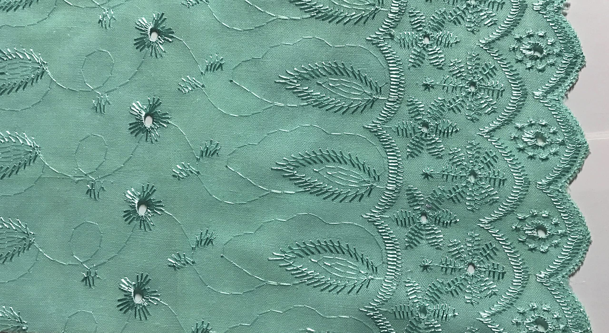 Cotton Eyelet Curtain Panels 42x63