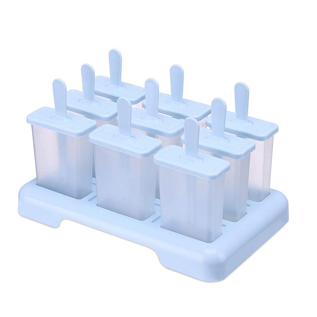 JYDQM Summer Homemade Ice Cream Maker Kit - Reusable Popsicle Molds & Ice Lolly Trays for DIY Frozen Treats (Color C) | Perfect for Kids Snacks, Party Desserts & Summer Refreshments