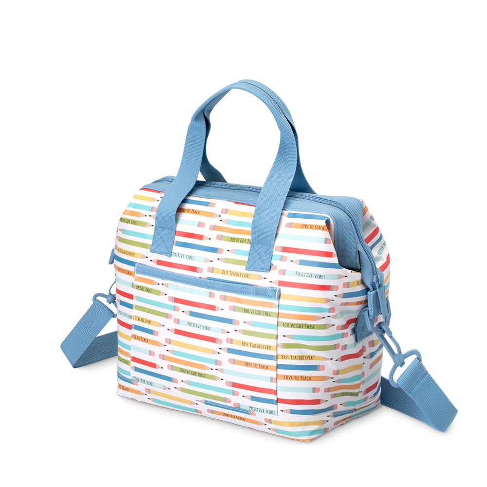 Teacher Life Packi 12 Can Insulated Cooler Bag - Perfect for School Lunches, Picnics, Beach Trips & Outdoor Adventures