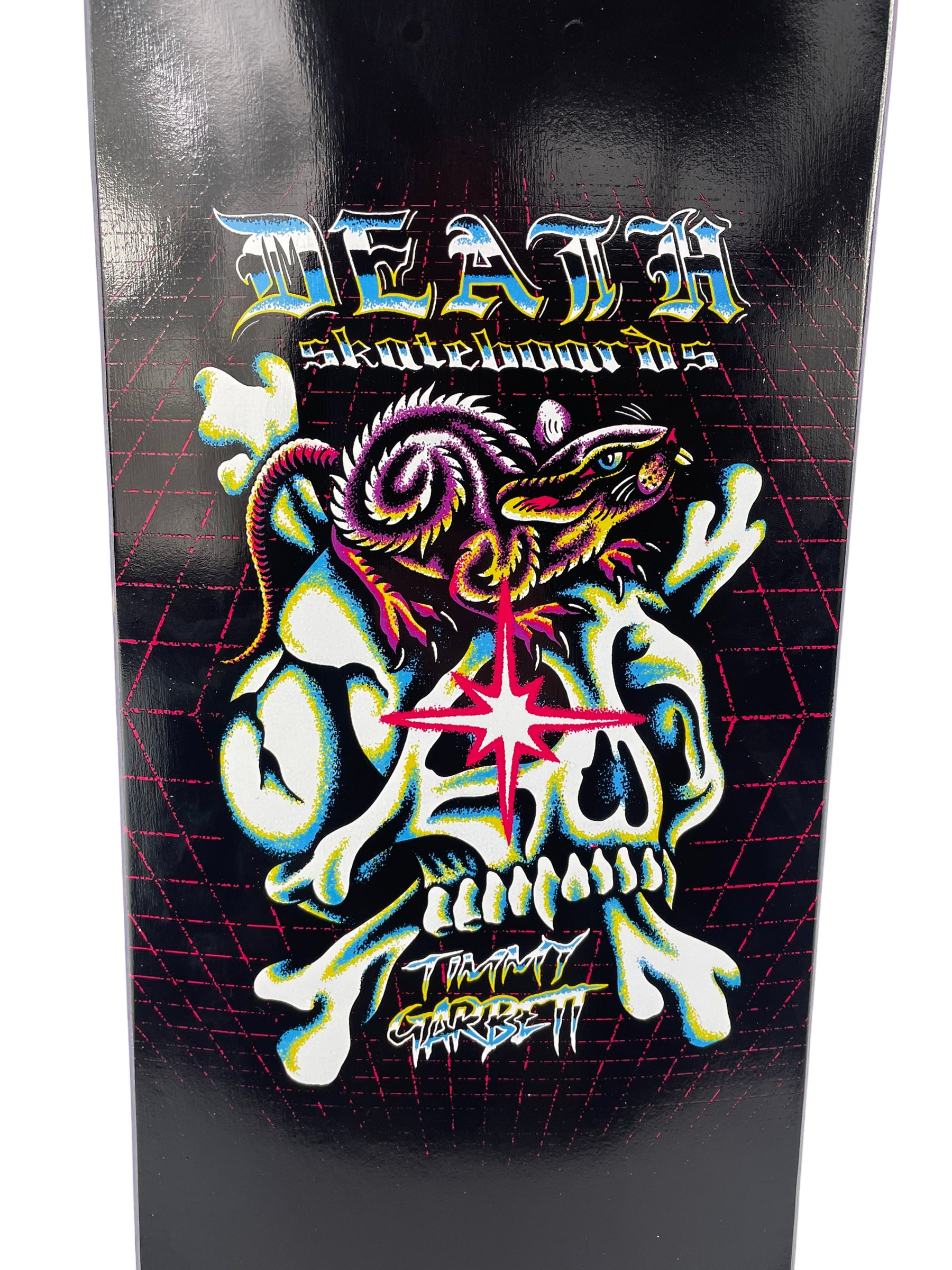 Death Timmy Garbett Ratz King Pro Skateboard Deck | Death Skateboards | Multiple Sizes Available | Perfect for Street Skating & Skatepark Tricks