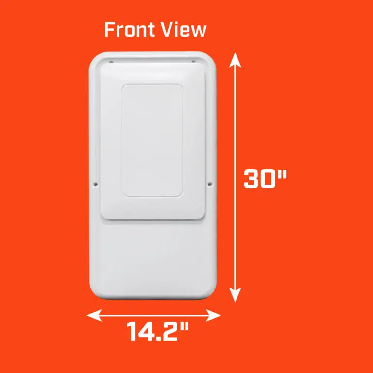 Santa Fe UltraMD33 In-Wall Dehumidifier - Energy Efficient Moisture Control for Basements, Crawl Spaces & Home Use
