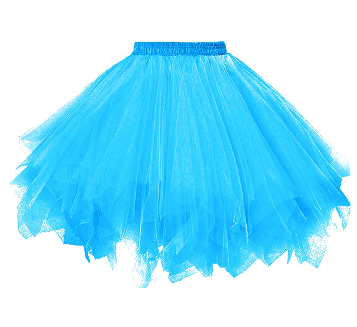Vintage 1950s Short Tulle Petticoat Ballet Bubble Tutu Skirt - Retro Swing Dance Skirt for Ballet, Cosplay, Rockabilly & Vintage Fashion Outfits