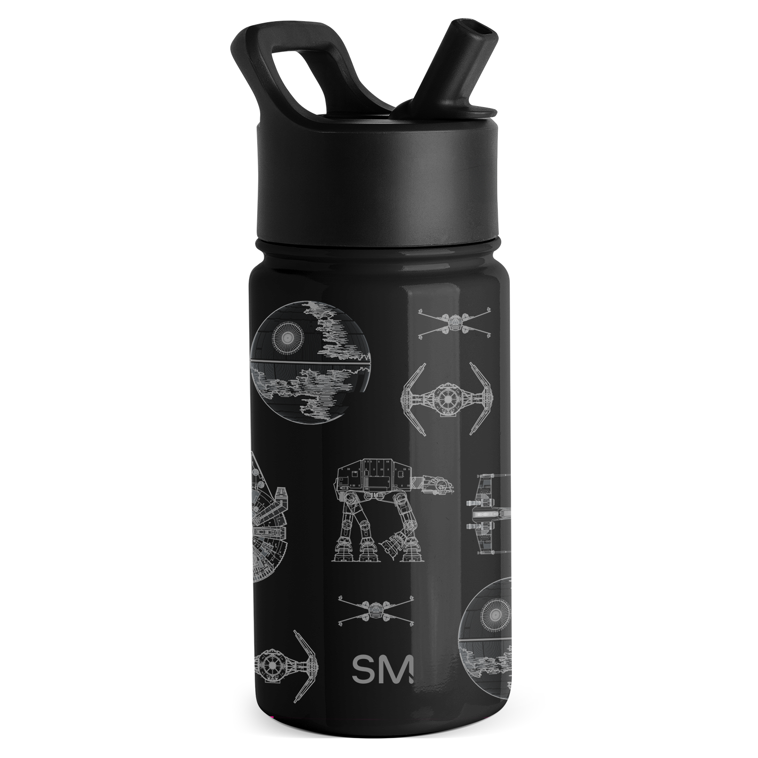 Summit Kids Water Bottle with Straw Lid - BPA Free, Leak Proof, Insulated Stainless Steel Bottle for School, Sports & Outdoor Activities