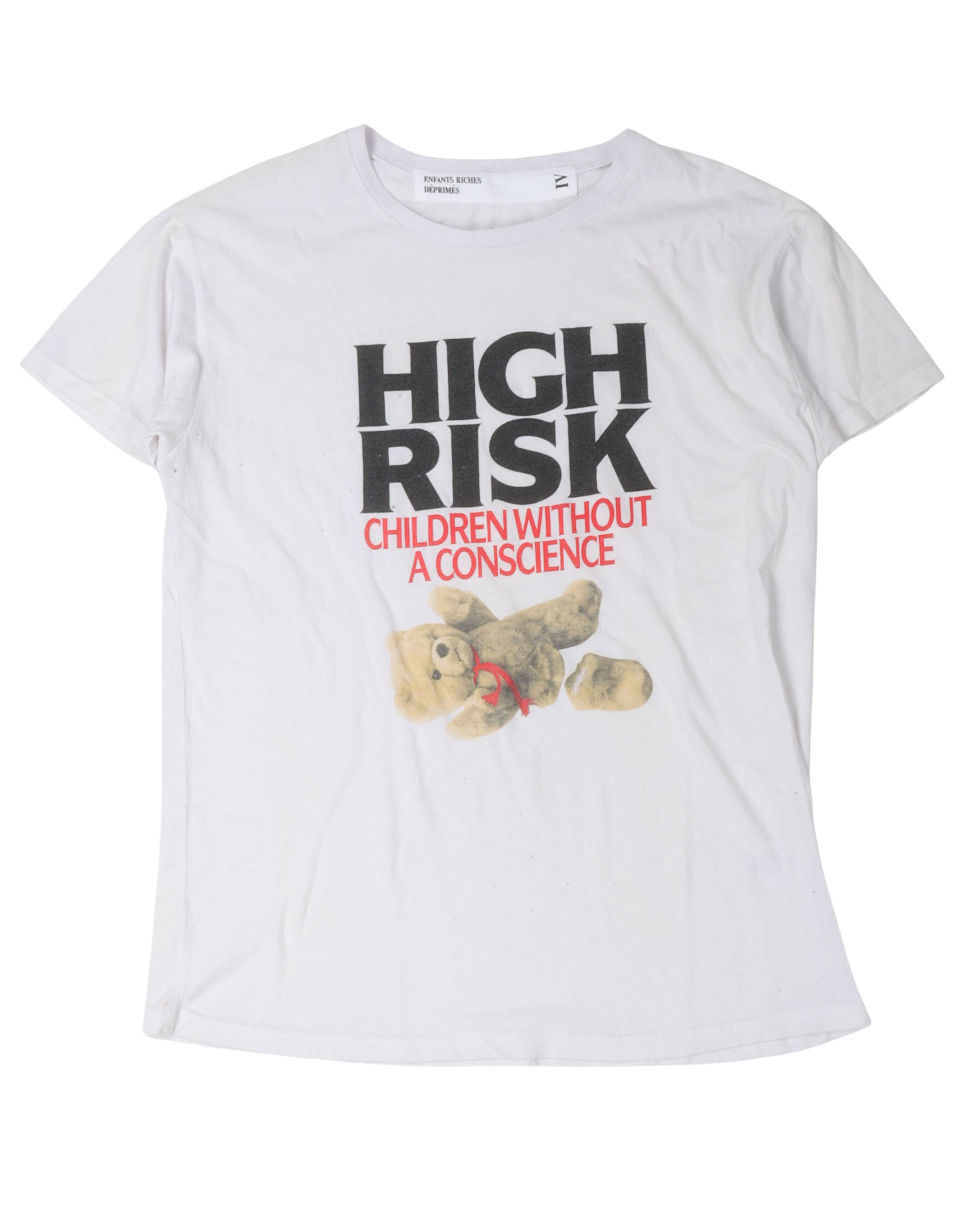 High Risk Graphic T-Shirt - Trendy Streetwear for Men & Women - Perfect for Concerts, Parties, and Urban Fashion