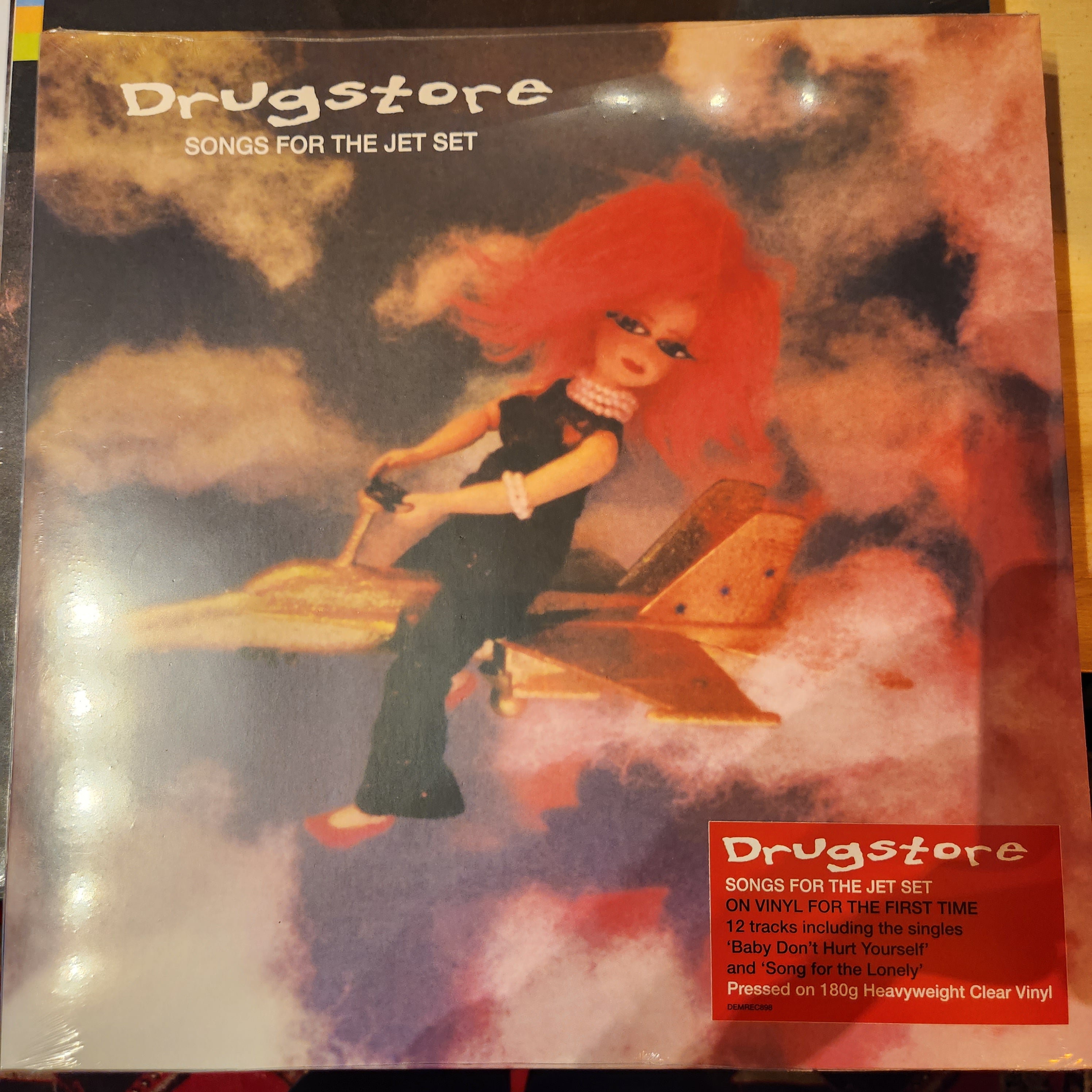 Drugstore - Songs for the Jetset Vinyl LP Record | Indie Rock Music Album | Perfect for Home Listening & Music Collectors