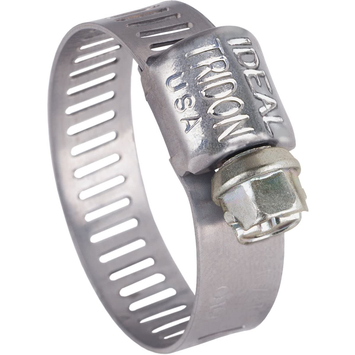Ideal Corp. 6260453 All Stainless Steel Micro-Gear Clamps (Pack of 10) - Perfect for Automotive, Plumbing & Industrial Hose Connections