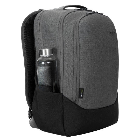 Targus Cypress Hero 15.6 Inch Laptop Backpack with Find My Feature - Durable Black Computer Bag for Work, School & Travel