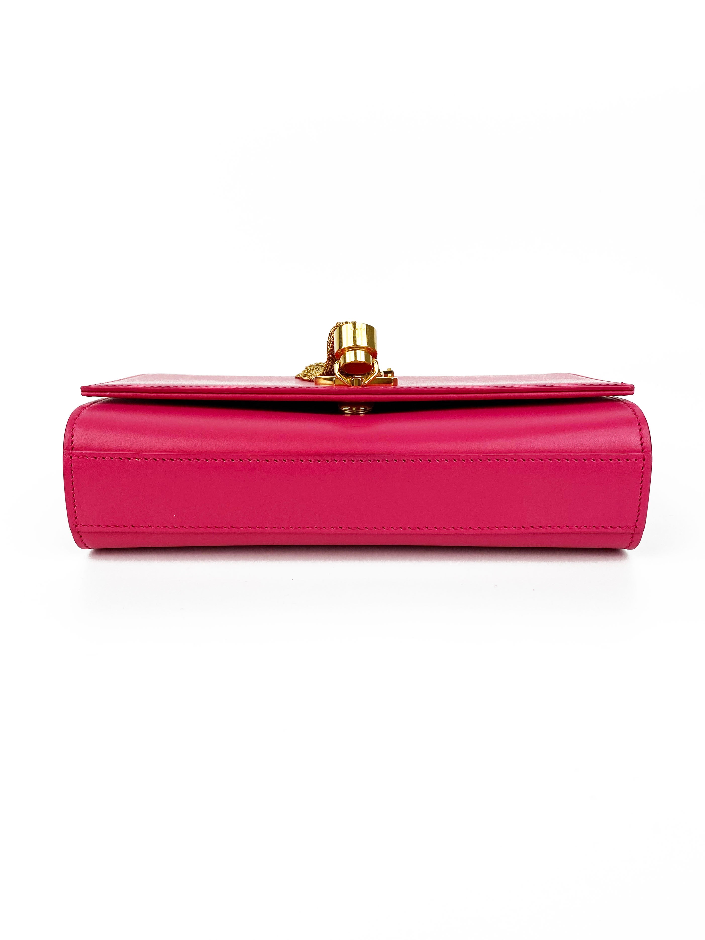 Saint Laurent Small Hot Pink Kate Bag - Luxury Crossbody Purse for Women | Perfect for Evening Parties, Date Nights & Special Occasions
