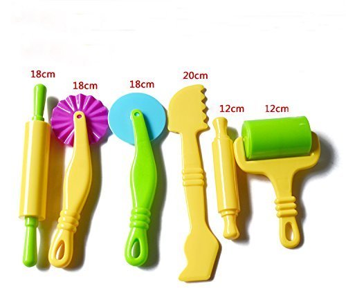 11-Piece Smart Dough Tools Kit with Models & Molds | Dough Extruders for Kids | Perfect for Playdough Creations, Baking Decorations & Sensory Play Activities