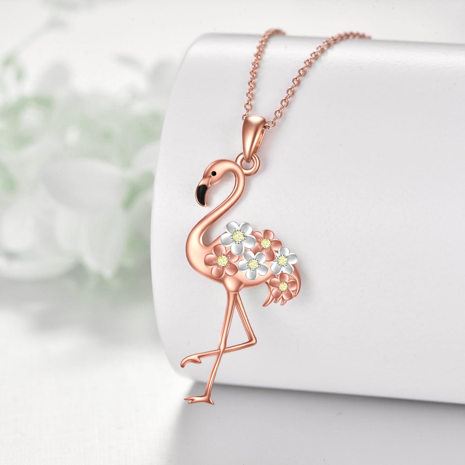VONALA Sterling Silver Elephant & Pig Necklace - Moon Jewelry for Women | Birthday Gift for Her, Perfect for Casual Wear & Special Occasions