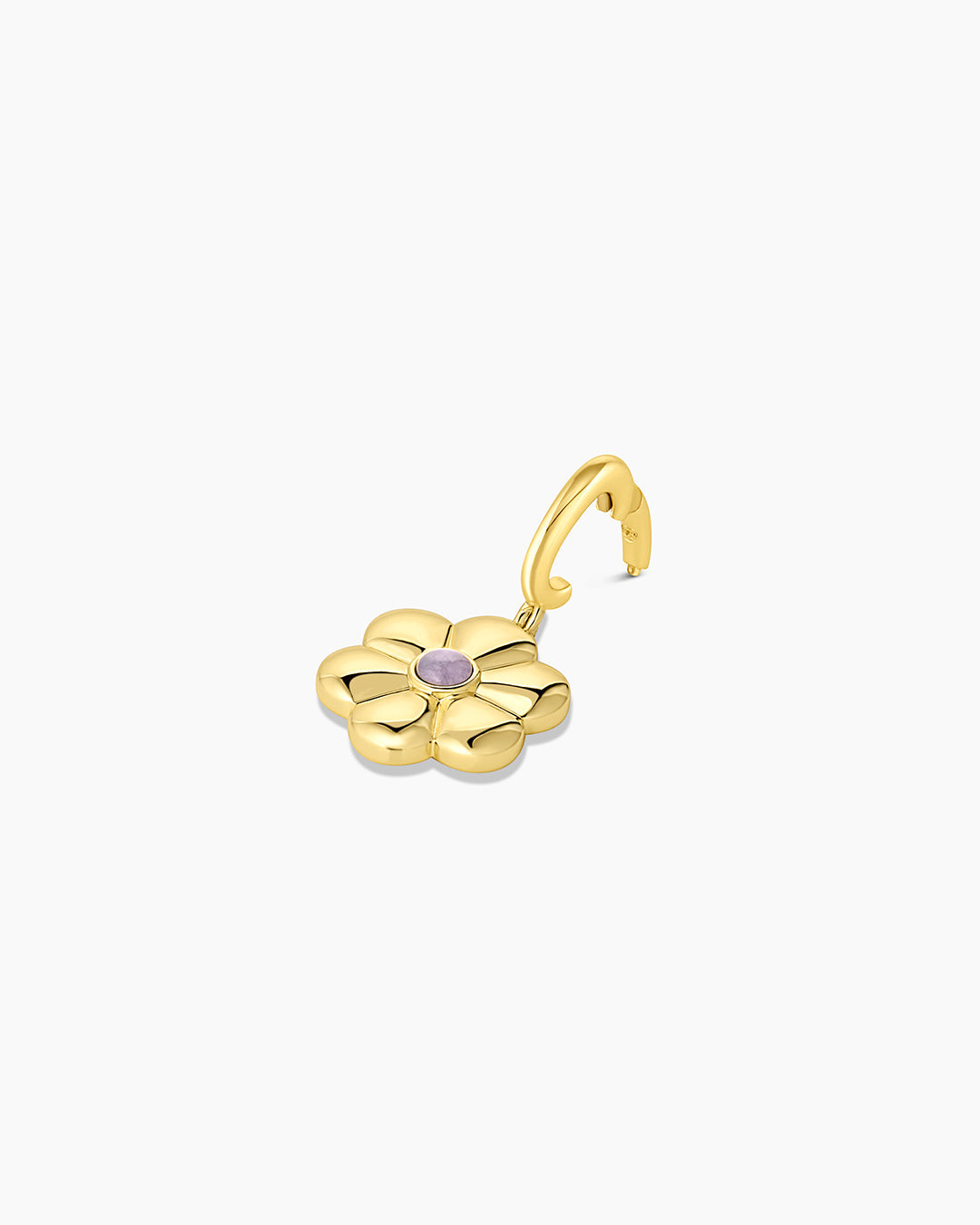 Lavender Flower Parker Charm - Elegant Floral Jewelry for Women, Perfect for Weddings, Parties & Everyday Wear