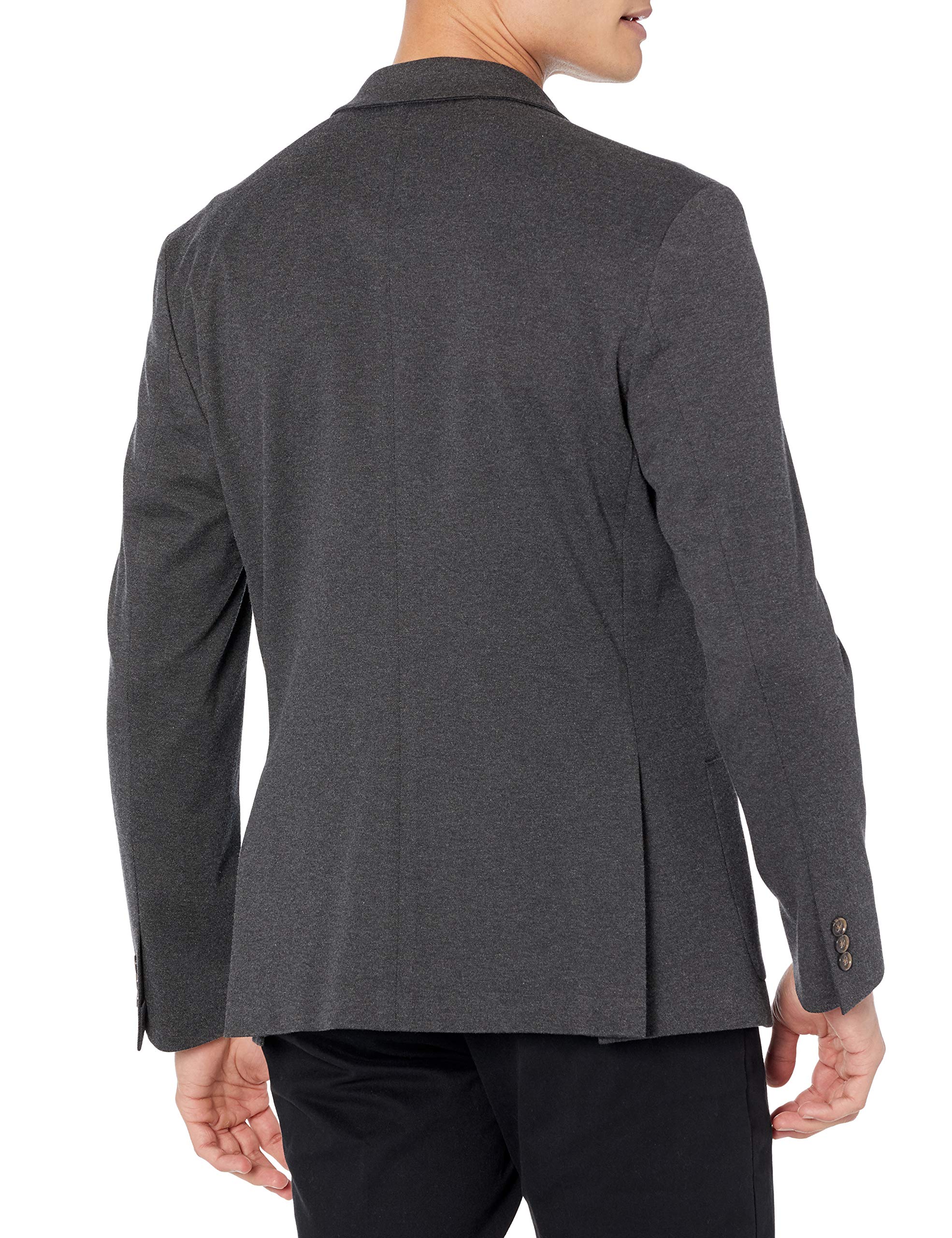 Amazon Essentials Men's Slim Fit Unlined Knit Blazer - Lightweight Stretch Comfort Sport Coat for Business Casual, Office & Wedding Events