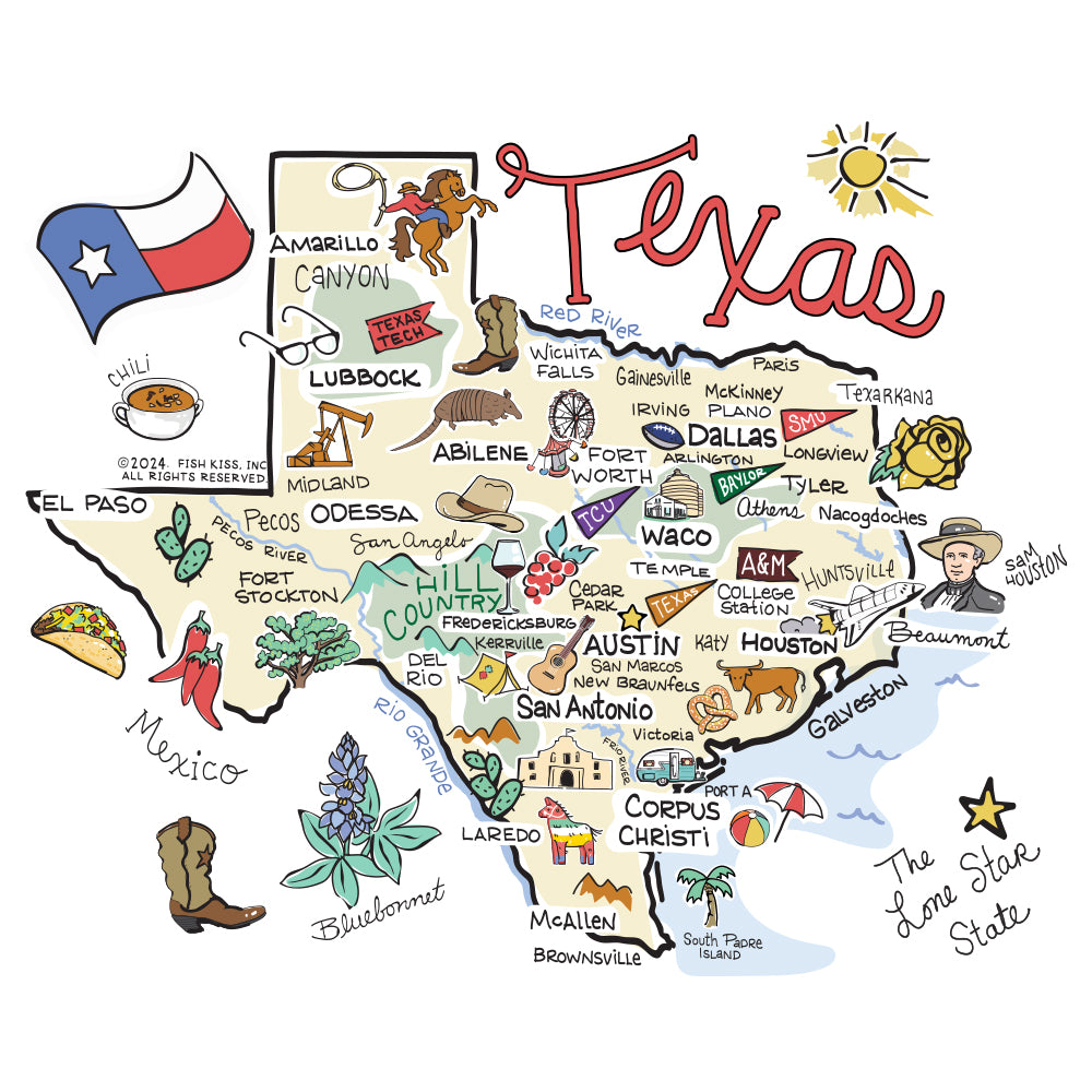 Texas Medium Iced Cup Coolie - Insulated Beverage Sleeve for 16-20oz Tumblers, Perfect for Iced Coffee, Smoothies & Cold Drinks - Great for Road Trips, Office & Outdoor Activities