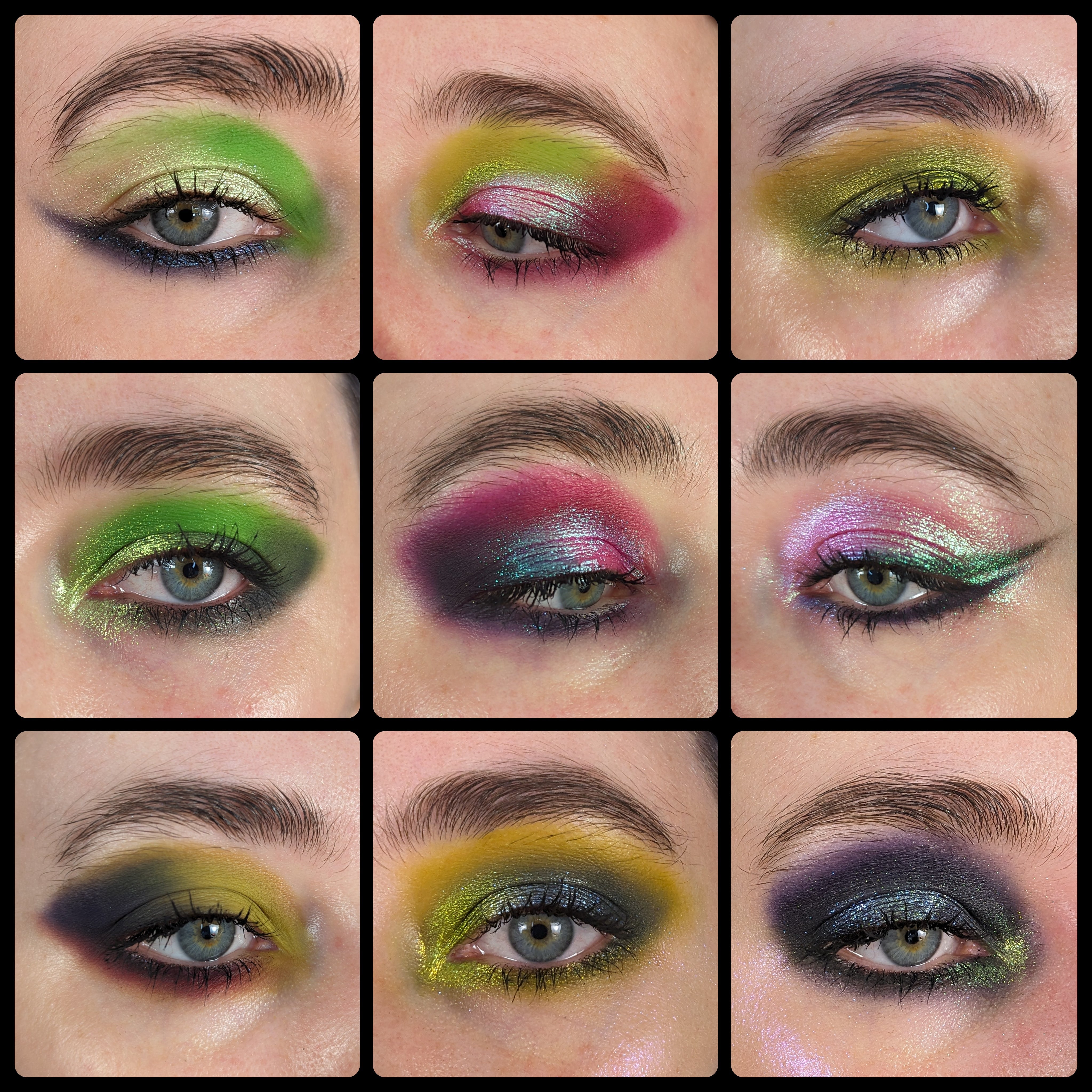 Warlock Eyeshadow Palette - 12 Highly Pigmented Matte & Shimmer Shades for Professional Makeup | Perfect for Halloween, Cosplay & Night Out Looks