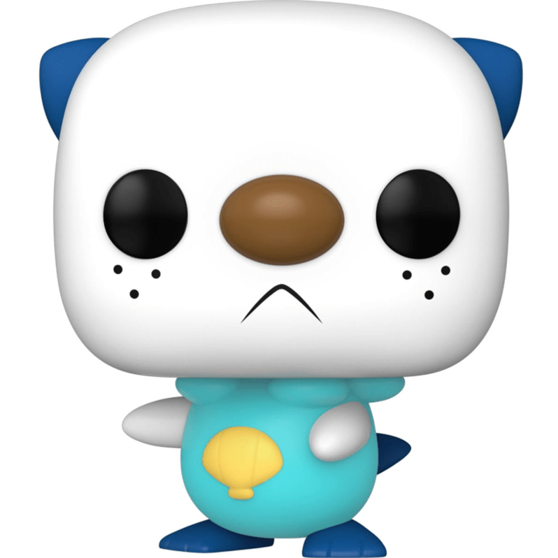 Pokemon Oshawott Plush Toy - Cute & Soft Stuffed Animal for Kids & Collectors - Perfect for Gifts, Bedroom Decor, and Pokemon Fans