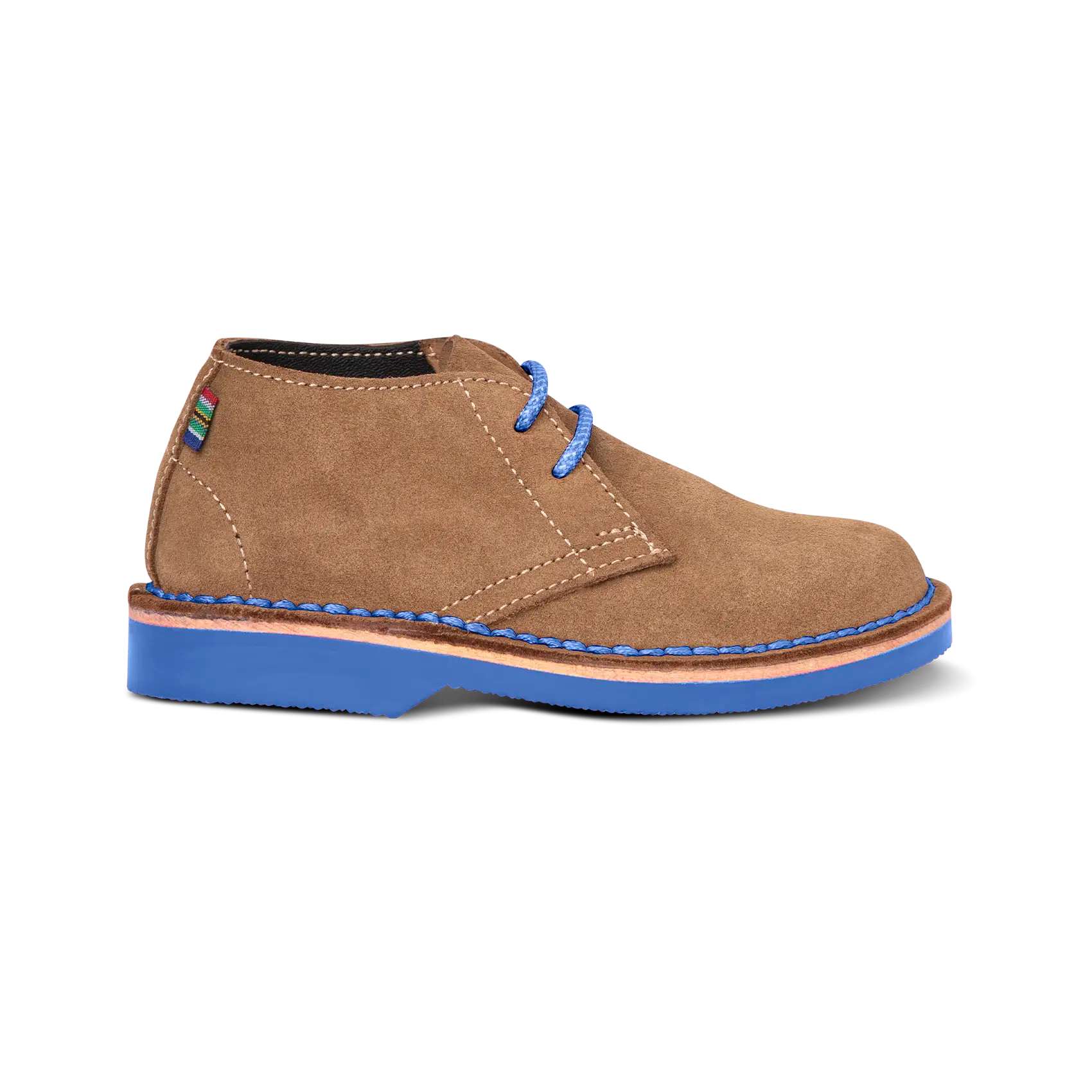 Veldskoen Kids Eddie the Elephant Shoes - Comfortable Blue Sole Sneakers for Boys & Girls | Perfect for School, Play & Outdoor Adventures