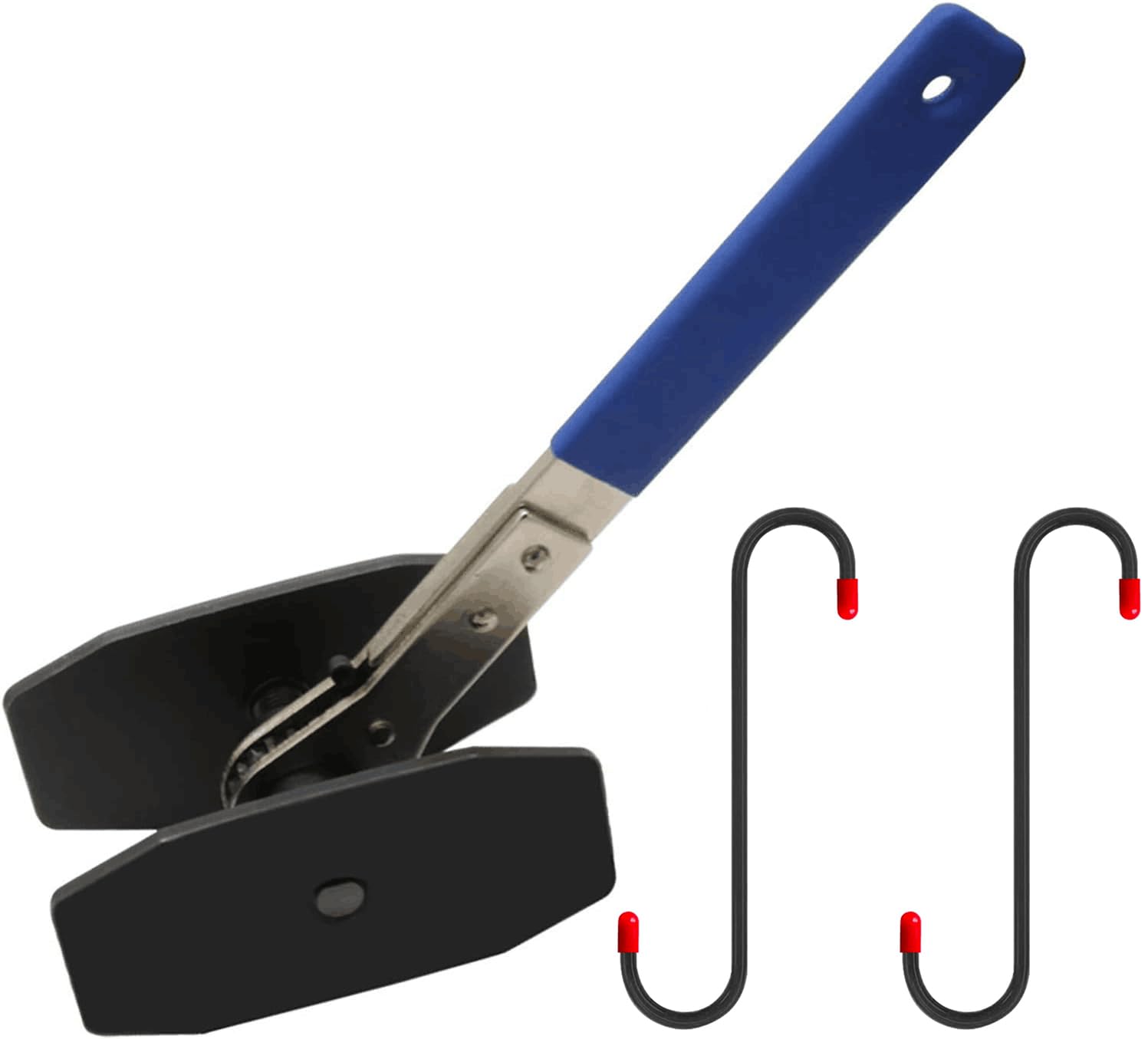 Universal 4-in-1 Brake Caliper Tool Set with Piston Compressor & 2 Hooks - Professional Car Brake Repair Kit for Disc Brake Maintenance, Installation & DIY Auto Service | Perfect for Mechanics & Home Garage Use