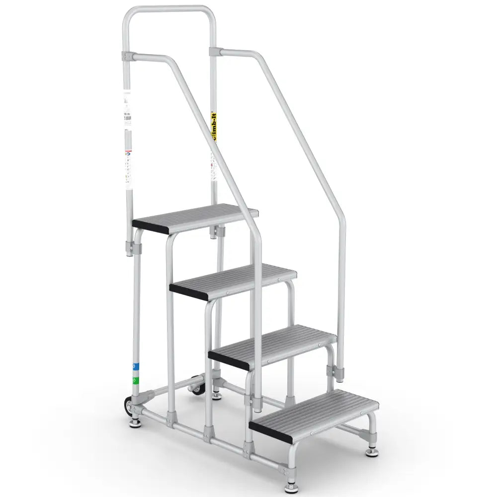 Climb It Working Steps - Heavy Duty Ladder Steps for Construction, Roofing & Home Repairs | Non-Slip Safety Steps for Professionals & DIY Projects