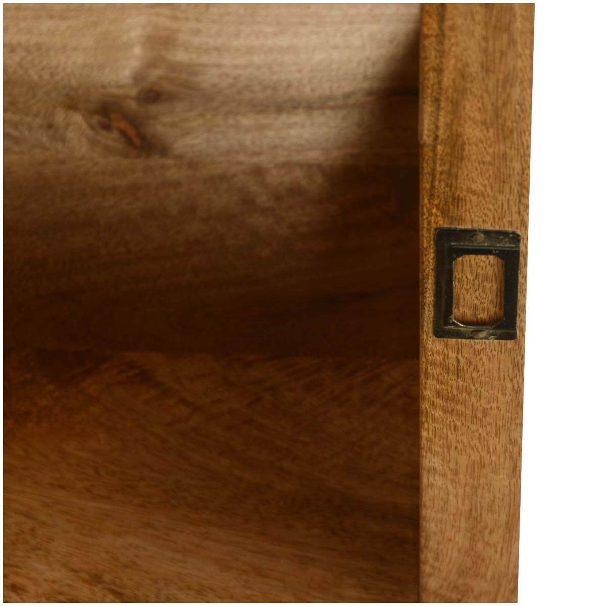 Rustic Solid Wood 10-Shelf Bookcase - Earth Industrial Open Cube Storage Shelf for Living Room, Office & Bedroom Organization