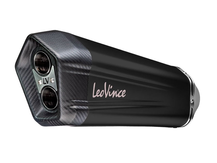 LeoVince LV 12 Slip-On Exhaust for BMW R1250GS, R1200GS, R1200GS Adventure & R1250GS Adventure - High-Performance Motorcycle Muffler for Enhanced Sound & Performance | Perfect for Touring, Off-Road & Urban Riding