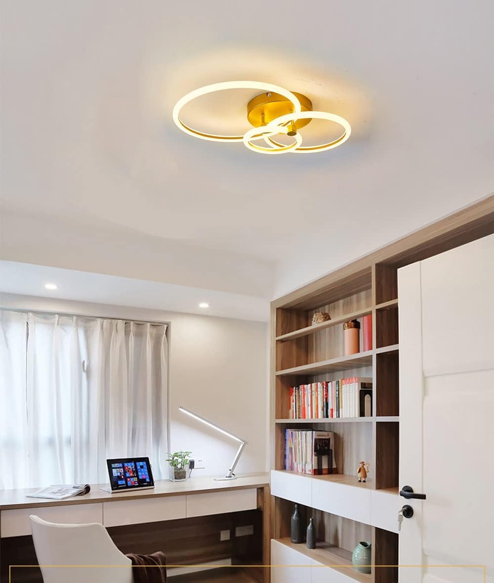 Dimmable LED Superhero Round Ceiling Light for Boys Bedroom - Astronaut Themed Kids Room Lamp with Remote Control, Flush Mount Modern Fixture | Perfect for Children's Room Decor, Christmas & Birthday Gifts