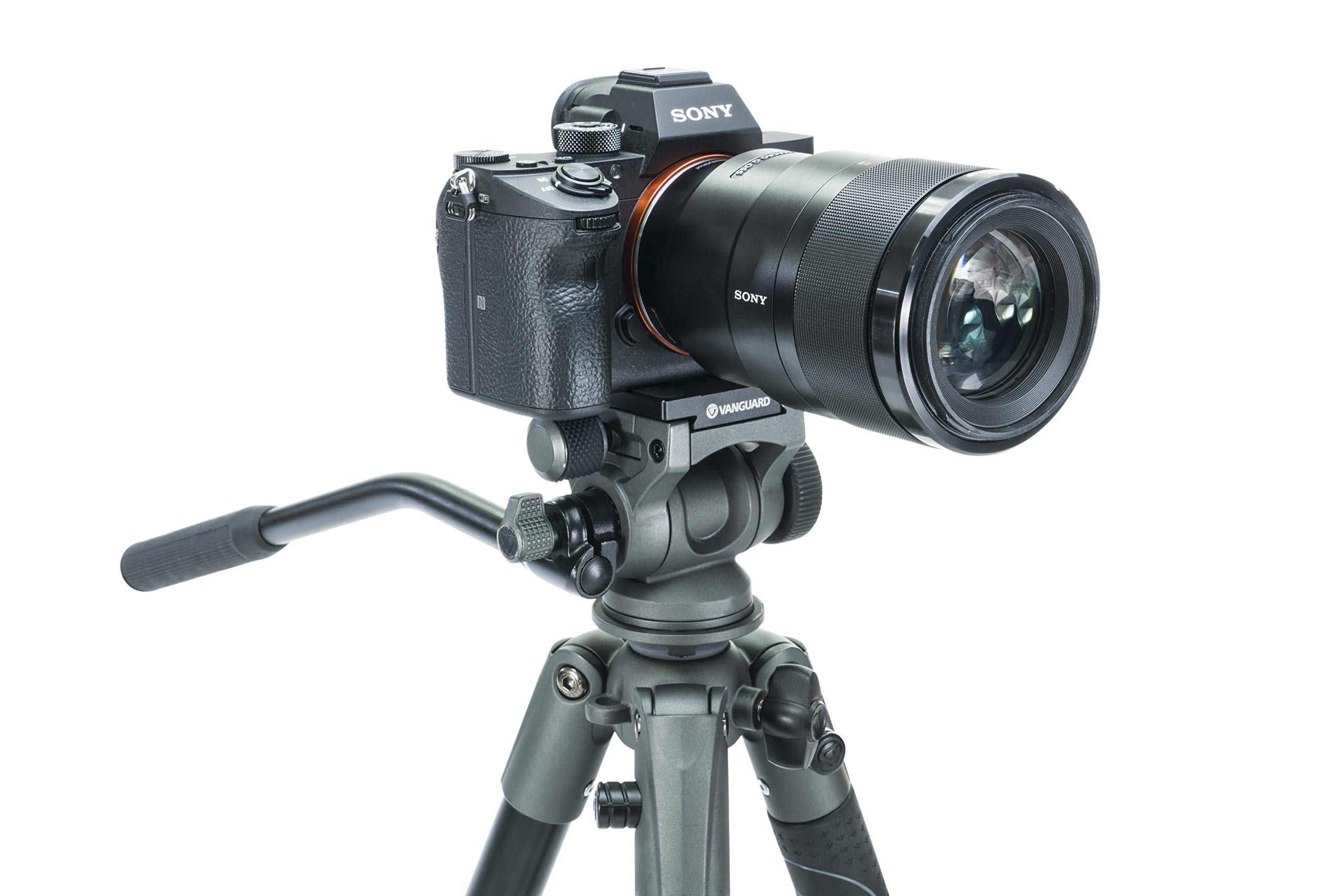 Vanguard VEO 2 PRO 263AV Lightweight Aluminum Tripod with Fluid Video Panhead - Professional Camera Support for Travel, Vlogging & Outdoor Photography