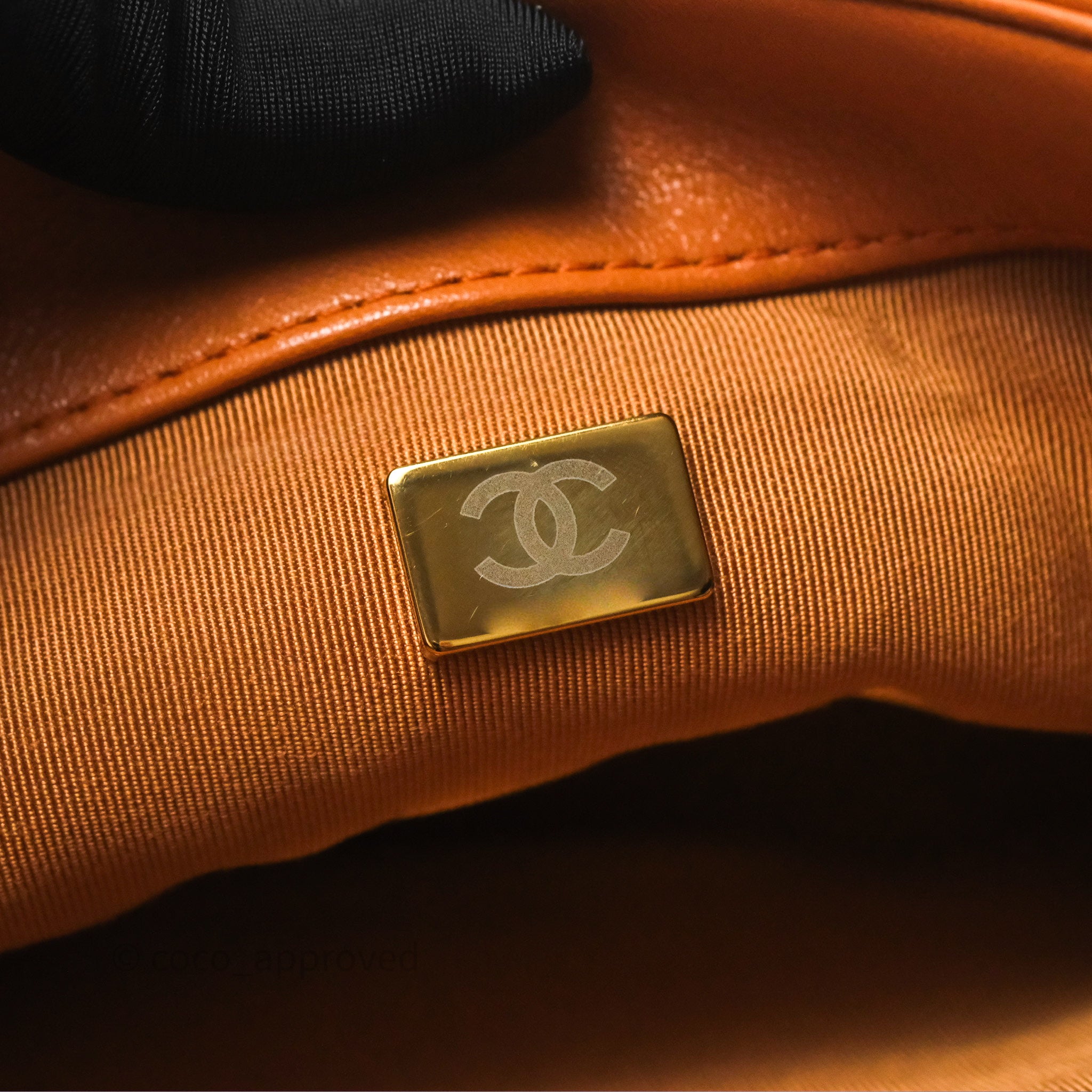 Chanel 19 Small Handbag in Caramel with Mixed Hardware - Luxury Designer Shoulder Bag for Women, Perfect for Date Nights & Special Occasions
