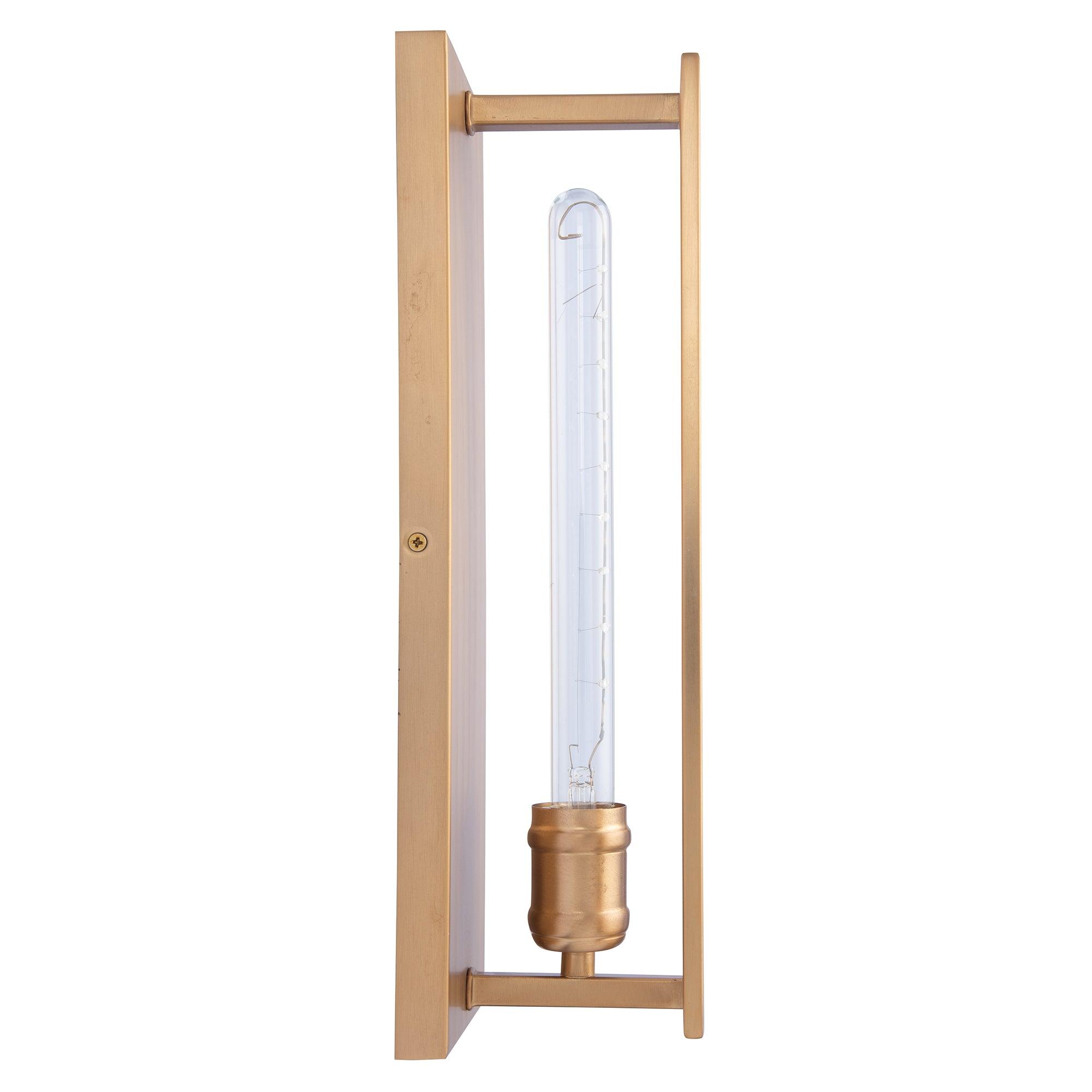 Adelman Gold 1 Light Decorative Dimmable Wall Sconce - Elegant Lighting for Bedroom, Hallway & Living Room