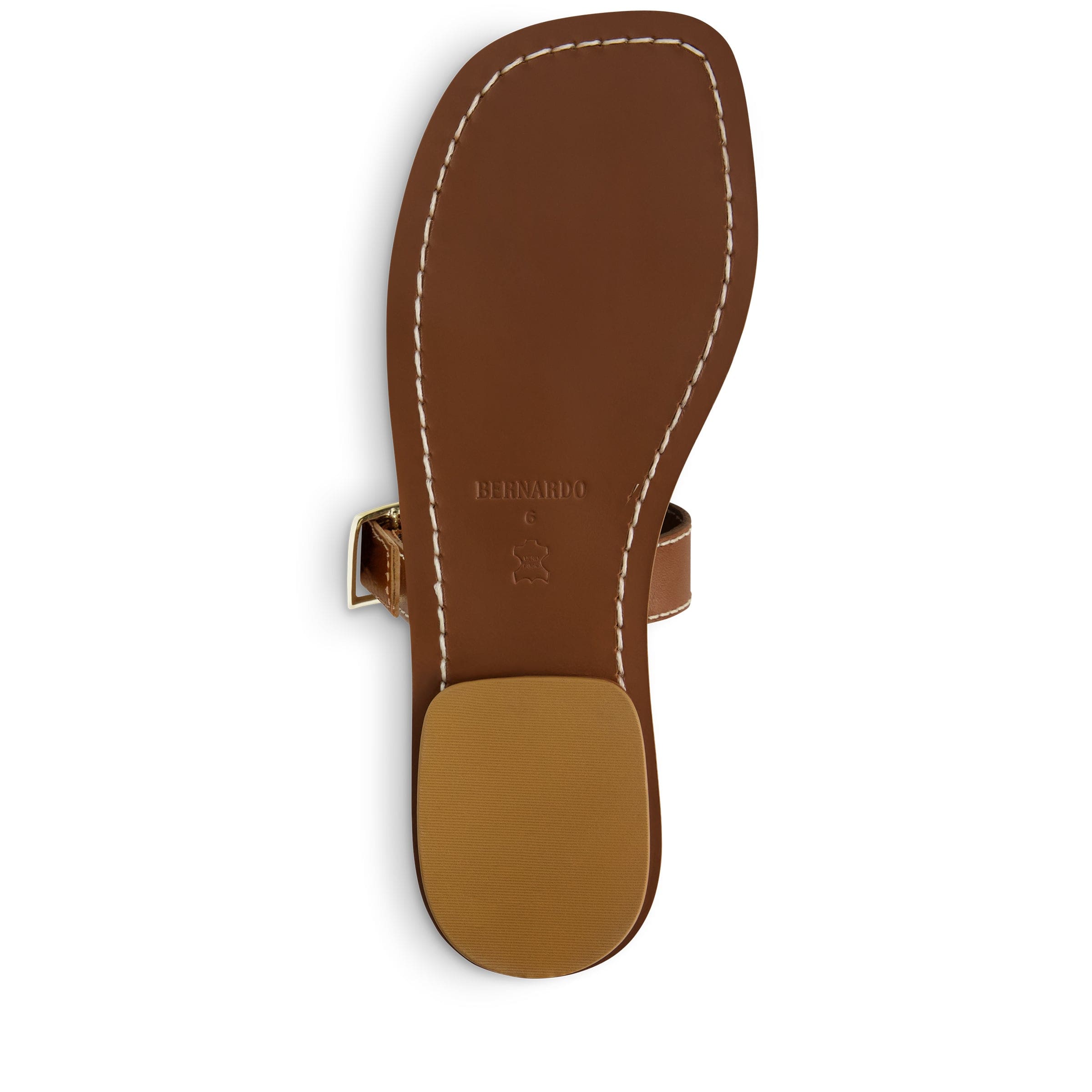 Arta Buckle Sandal Saddle - Women's Casual Strappy Leather Sandals for Summer | Comfortable Walking Shoes for Beach, Vacation & Daily Wear