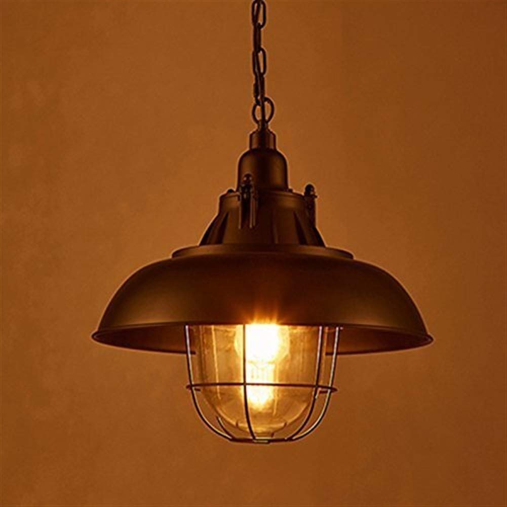 Vintage Industrial Pendant Lights - Retro Iron Hanging Lamps for Restaurant, Bar, Loft & Home Decor - Perfect for Night Markets, BBQ Parties & Living Room Lighting (Color Options Available)