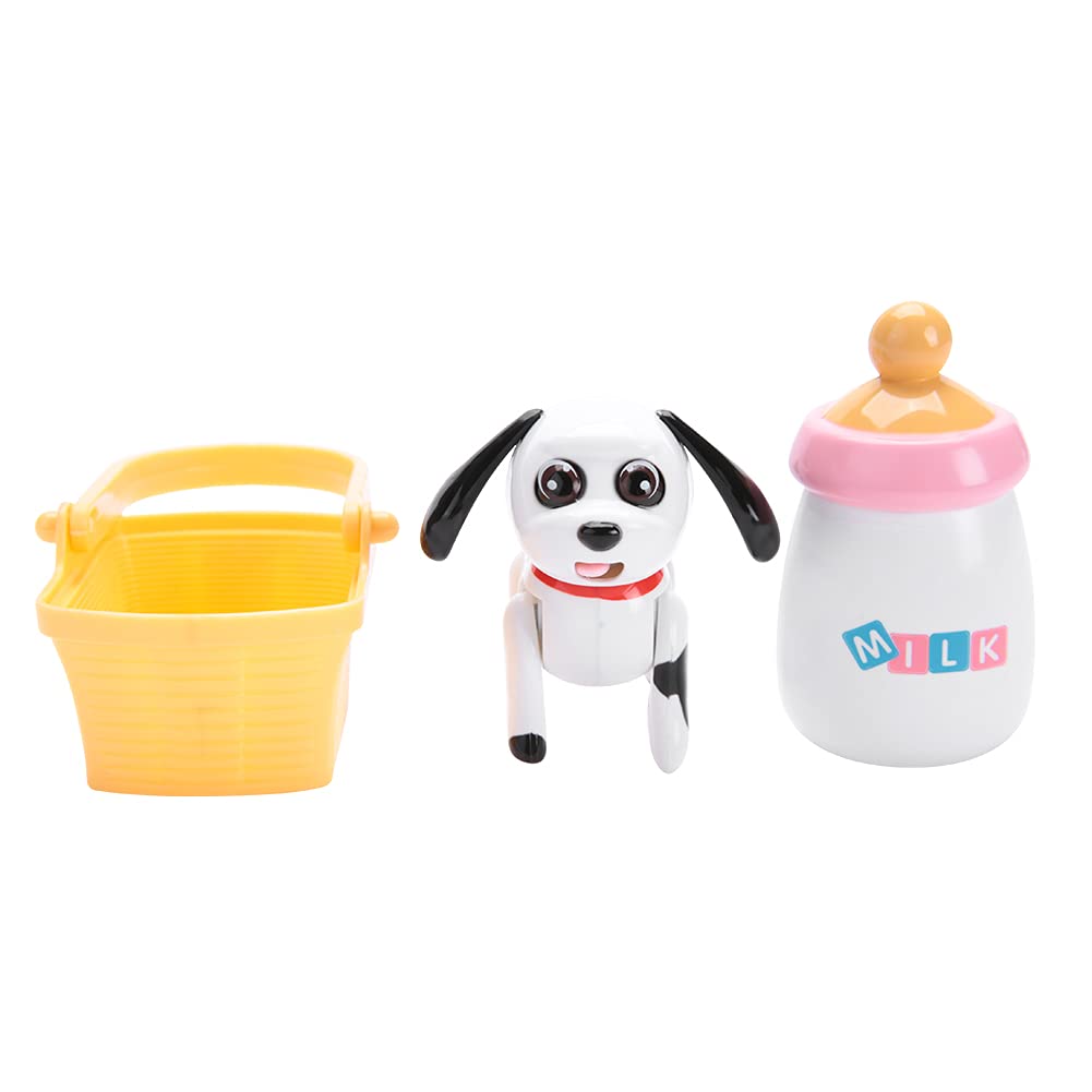 Durable Interactive ABS Plastic Early Educational Feeding Toy for Kids - Dalmatian Design | Perfect for Toddler Learning & Mealtime Fun