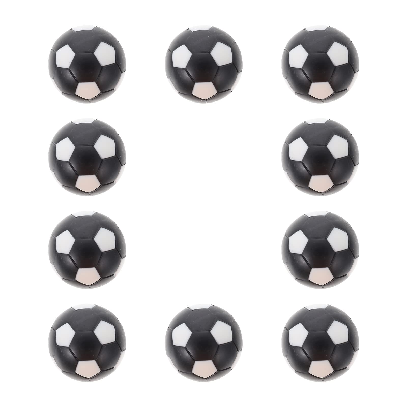 10Pcs Mini Table Soccer Balls for Foosball Game - Replacement Balls for Table Football Machine - Fun Soccer Toys for Kids & Adults - Perfect for Home, Office, and Game Room Entertainment