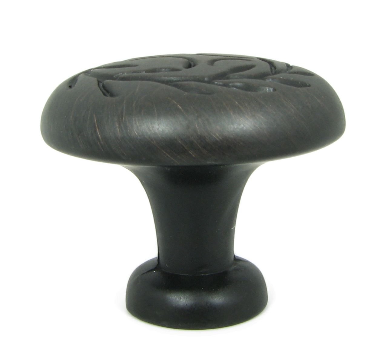 Vintage Oil Rubbed Bronze Cabinet Knobs - Classic Pull Handles for Kitchen Cabinets, Dressers & Furniture (Set of 10) - Perfect for Home Renovation & DIY Projects