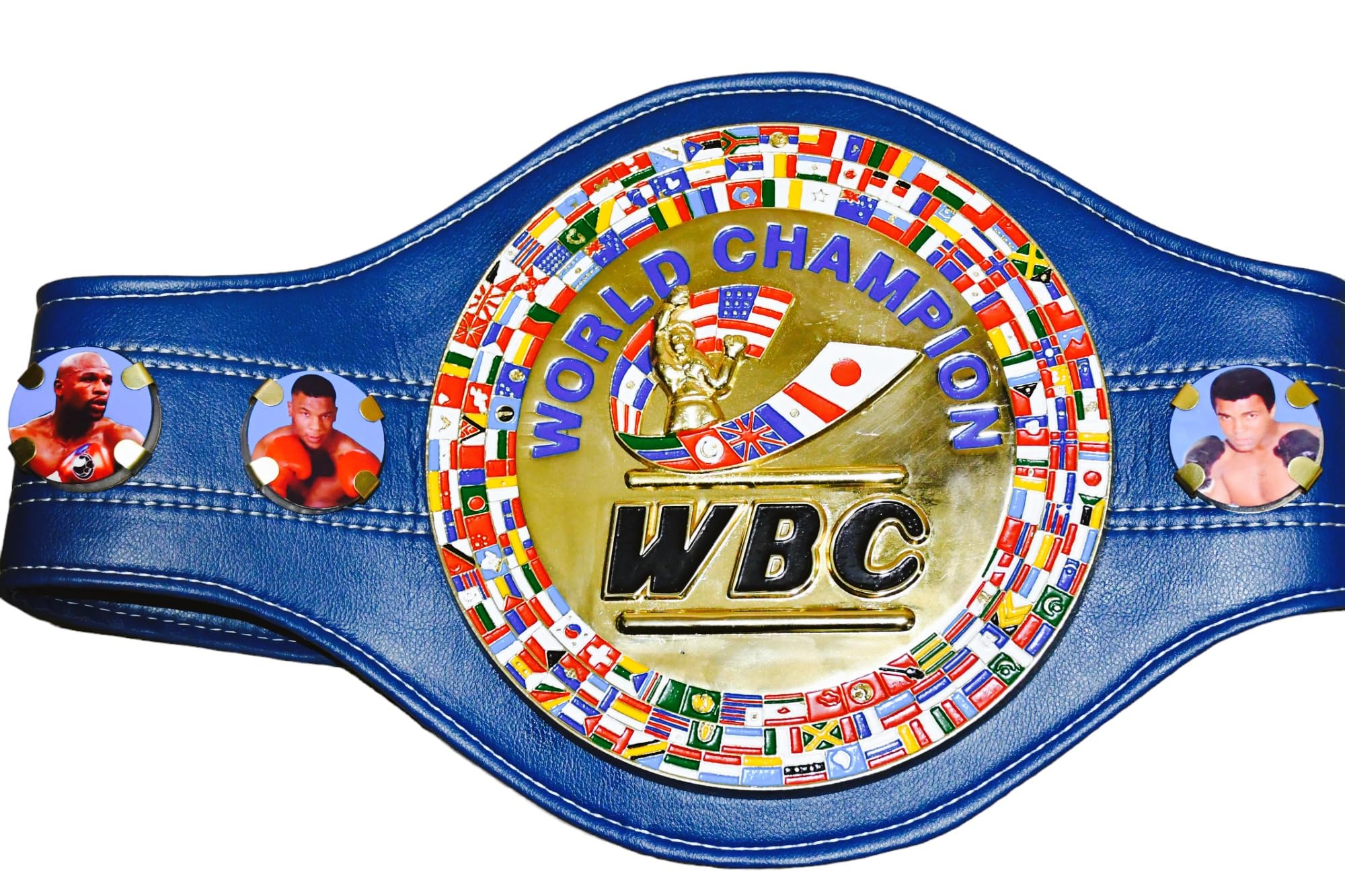WBC Championship Boxing Belt 3D Replica - Authentic Green Title Belt for Adults | Perfect for Boxing Fans, Collectors & Cosplay Events