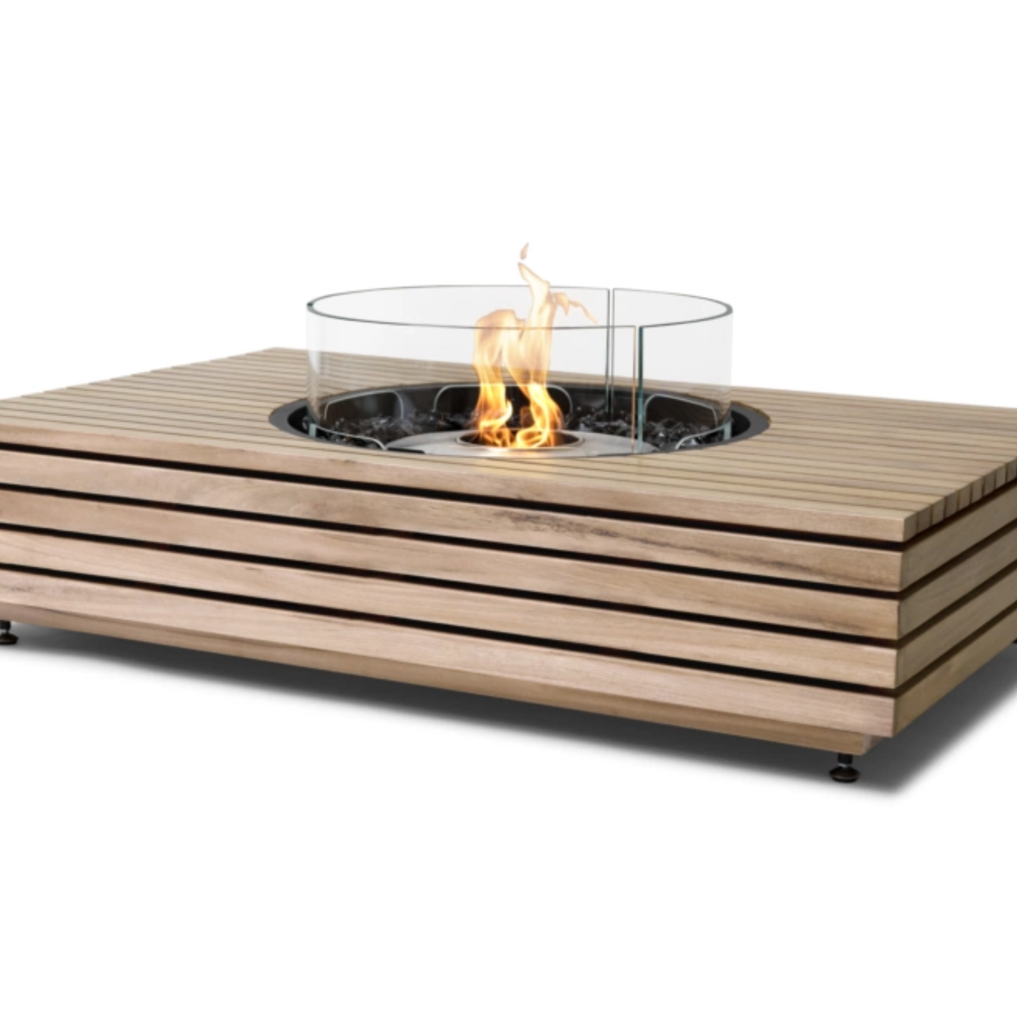 EcoSmart Fire Martini 50 Outdoor Propane Fire Pit Table - Patio Heater for Backyard, Deck, Garden & Poolside Gatherings